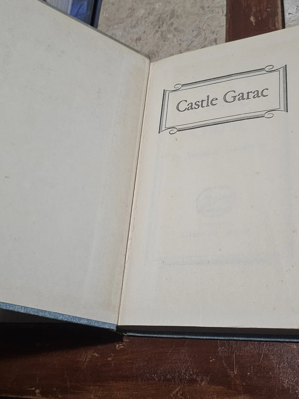Castle Garac By Nicholas Monsarrat